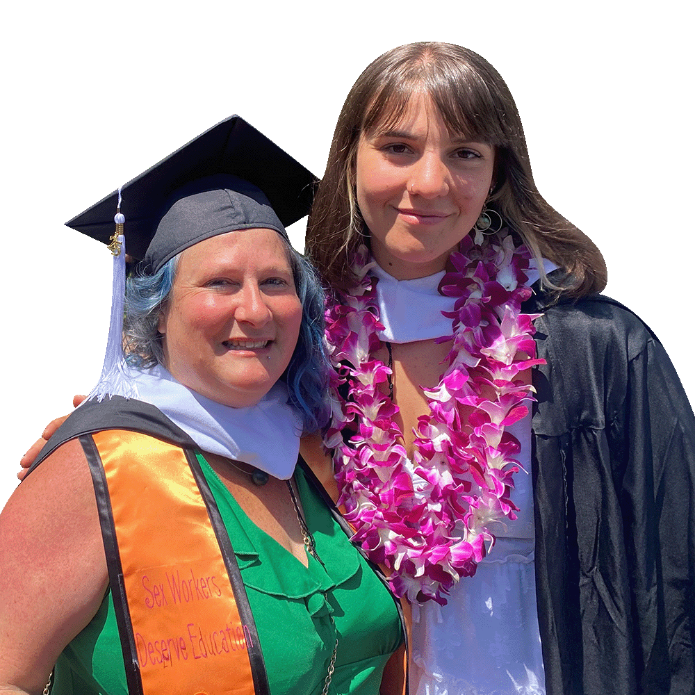 A client who receives wrap-around services at William Temple House