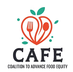 Coalition to Advance Food Equity (CAFÉ) logo